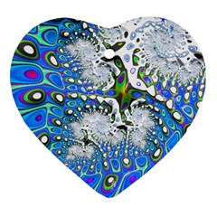 Fractal Fantasy 717b Ornament (heart) by Fractalworld