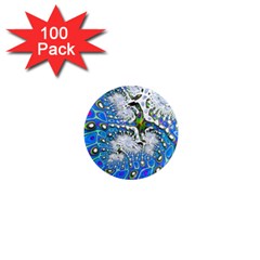 Fractal Fantasy 717b 1  Mini Magnets (100 Pack) 