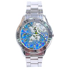 Fractal Fantasy 717b Stainless Steel Analogue Watch by Fractalworld