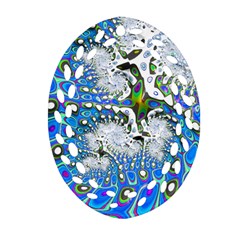 Fractal Fantasy 717b Ornament (oval Filigree) by Fractalworld