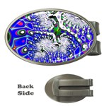 Fractal Fantasy 717c Money Clips (Oval)  Front