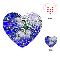 Fractal Fantasy 717c Playing Cards (heart)  by Fractalworld