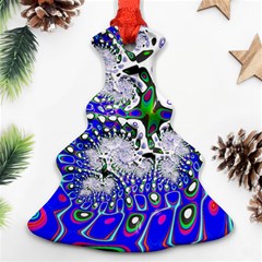 Fractal Fantasy 717c Christmas Tree Ornament (two Sides)