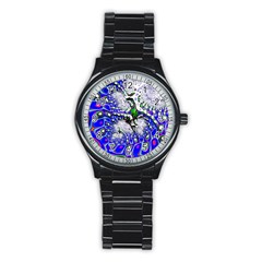 Fractal Fantasy 717c Stainless Steel Round Watch