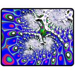 Fractal Fantasy 717c Double Sided Fleece Blanket (medium)  by Fractalworld