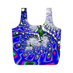 Fractal Fantasy 717c Full Print Recycle Bags (m)  by Fractalworld