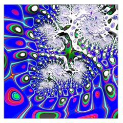 Fractal Fantasy 717c Large Satin Scarf (square)