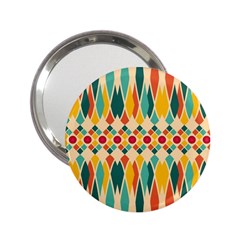 Festive Pattern 2 25  Handbag Mirrors by linceazul