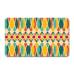 Festive Pattern Magnet (rectangular) by linceazul