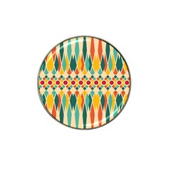 Festive Pattern Hat Clip Ball Marker (4 Pack) by linceazul