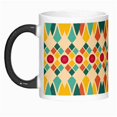 Festive Pattern Morph Mugs by linceazul