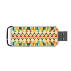 Festive Pattern Portable Usb Flash (two Sides) by linceazul