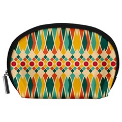 Festive Pattern Accessory Pouches (large)  by linceazul