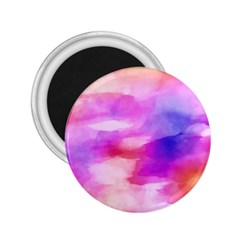 Colorful Abstract Pink And Purple Pattern 2 25  Magnets by paulaoliveiradesign