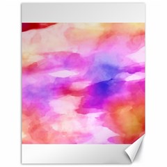 Colorful Abstract Pink And Purple Pattern Canvas 18  X 24  