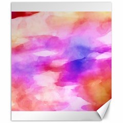 Colorful Abstract Pink And Purple Pattern Canvas 20  X 24   by paulaoliveiradesign