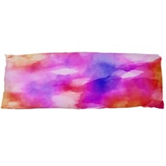 Colorful Abstract Pink And Purple Pattern Body Pillow Case Dakimakura (two Sides) by paulaoliveiradesign