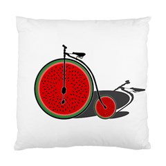 Watermelon Bicycle  Standard Cushion Case (two Sides) by Valentinaart