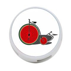 Watermelon Bicycle  4-port Usb Hub (one Side) by Valentinaart