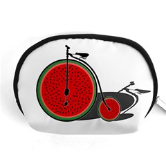 Watermelon Bicycle  Accessory Pouches (medium)  by Valentinaart