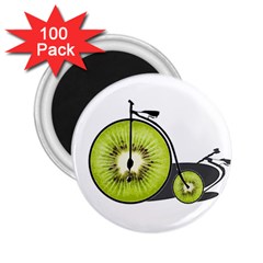 Kiwi Bicycle  2 25  Magnets (100 Pack)  by Valentinaart