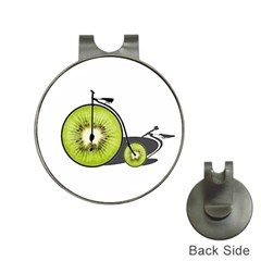 Kiwi Bicycle  Hat Clips With Golf Markers by Valentinaart