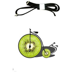 Kiwi Bicycle  Shoulder Sling Bags by Valentinaart