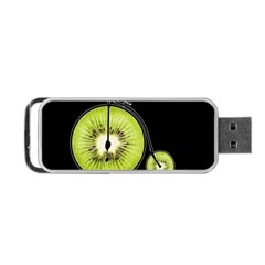 Kiwi Bicycle  Portable Usb Flash (two Sides) by Valentinaart