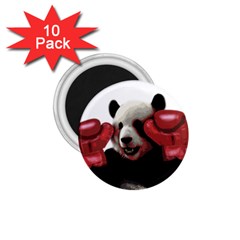 Boxing Panda  1 75  Magnets (10 Pack)  by Valentinaart