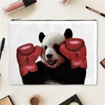 Boxing panda  Cosmetic Bag (XL) Front