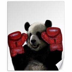 Boxing Panda  Canvas 16  X 20   by Valentinaart