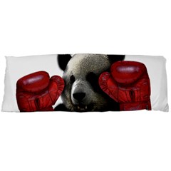 Boxing Panda  Body Pillow Case (dakimakura) by Valentinaart