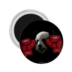 Boxing Panda  2 25  Magnets by Valentinaart