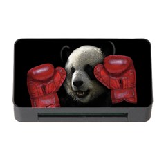 Boxing Panda  Memory Card Reader With Cf by Valentinaart