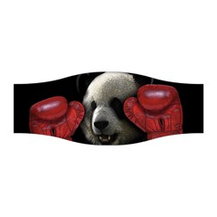 Boxing Panda  Stretchable Headband by Valentinaart