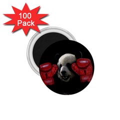 Boxing Panda  1 75  Magnets (100 Pack)  by Valentinaart