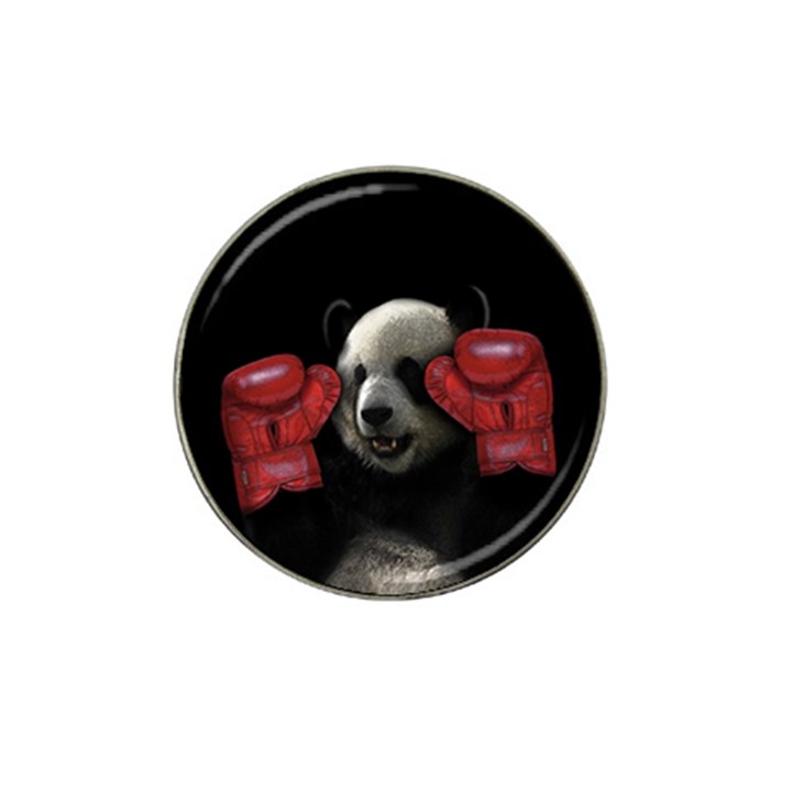 Boxing panda  Hat Clip Ball Marker (4 pack)