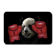 Boxing Panda  Plate Mats by Valentinaart