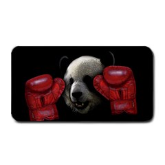 Boxing Panda  Medium Bar Mats by Valentinaart