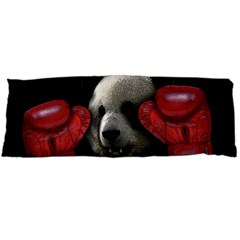 Boxing Panda  Body Pillow Case (dakimakura) by Valentinaart