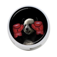 Boxing Panda  4-port Usb Hub (one Side) by Valentinaart