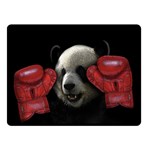 Boxing panda  Fleece Blanket (Small) 50 x40  Blanket Front