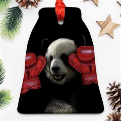 Boxing Panda  Bell Ornament (two Sides) by Valentinaart