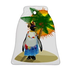 Tropical Penguin Ornament (bell) by Valentinaart