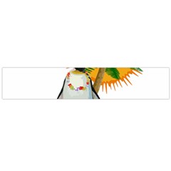 Tropical Penguin Flano Scarf (large) by Valentinaart