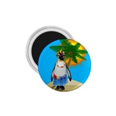 Tropical Penguin 1 75  Magnets by Valentinaart