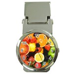 Fruits pattern Money Clip Watches Front