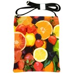 Fruits pattern Shoulder Sling Bags Front