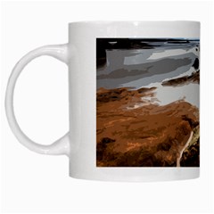 Landscape White Mugs by Valentinaart