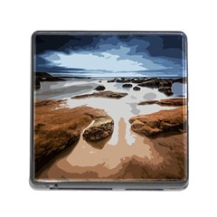 Landscape Memory Card Reader (square) by Valentinaart